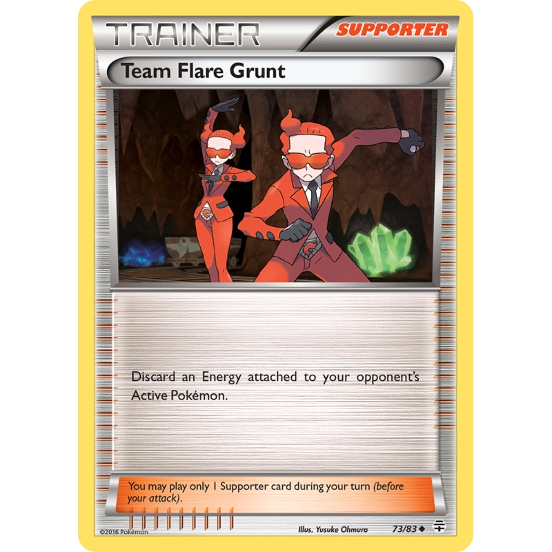 Team Flare Grunt (73/83) [XY: Generations]