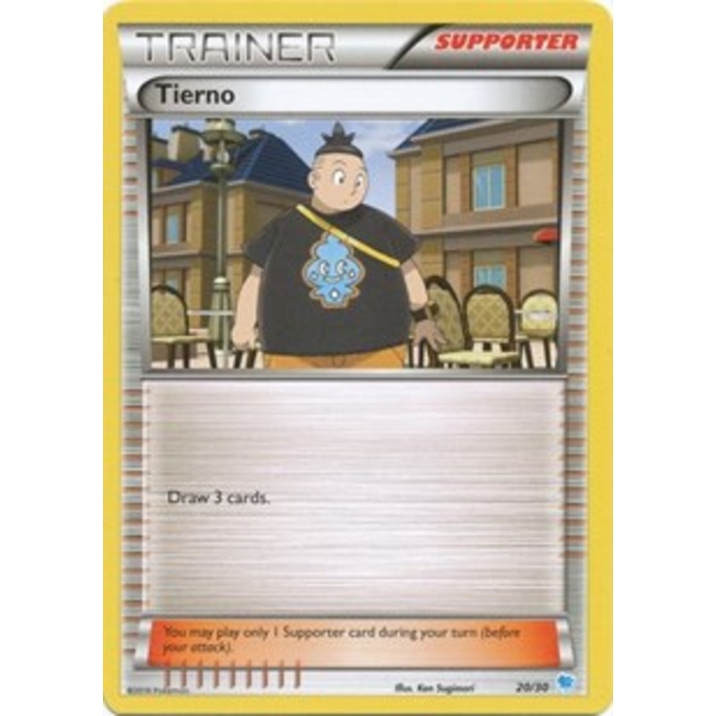 Tierno (20/30) [XY: Trainer Kit 3 - Suicune]