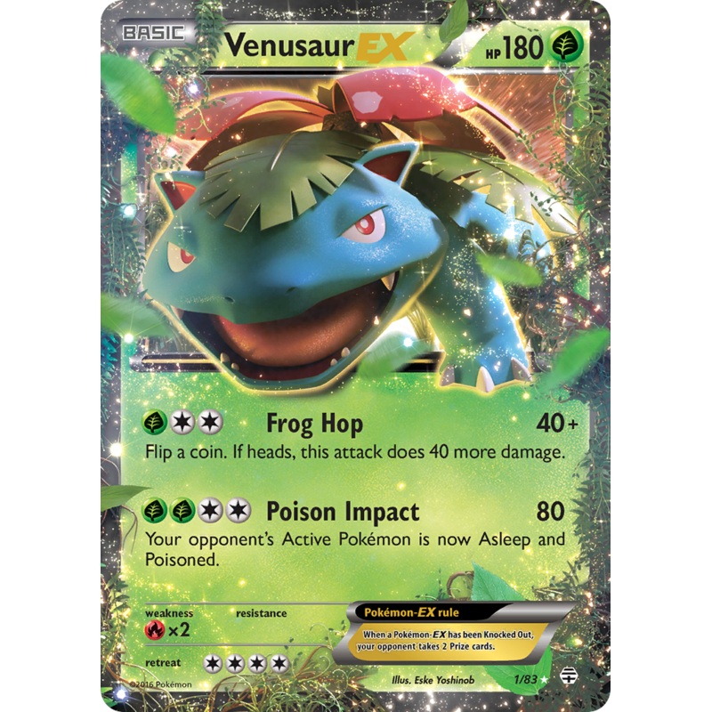 Venusaur EX (1/83) [XY: Generations]