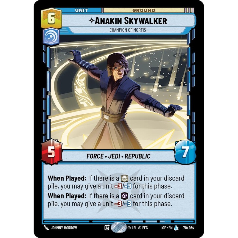 Anakin Skywalker - Champion of Mortis (70/264) (70/264) [Legends of the Force]