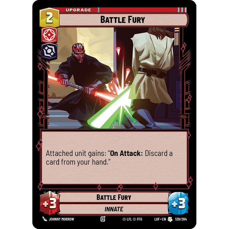 Battle Fury (139/264) (139/264) [Legends of the Force]