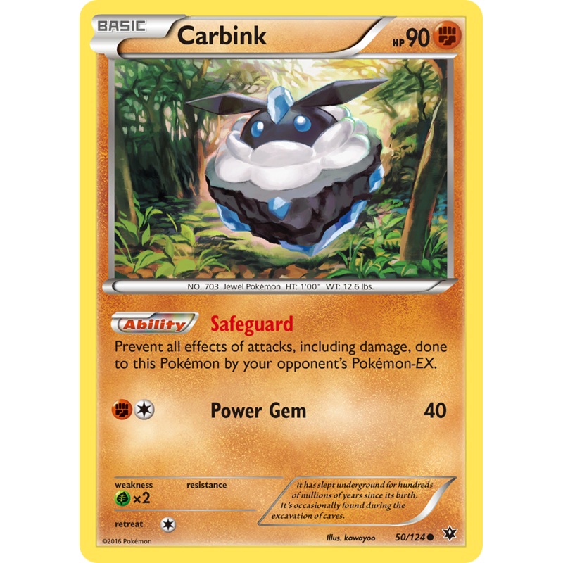 Carbink (50/124) [XY: Fates Collide]