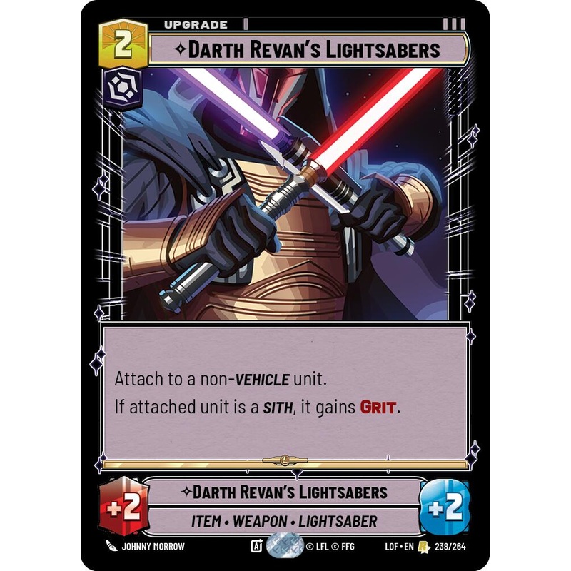 Darth Revan's Lightsabers (238/264) (238/264) [Legends of the Force]