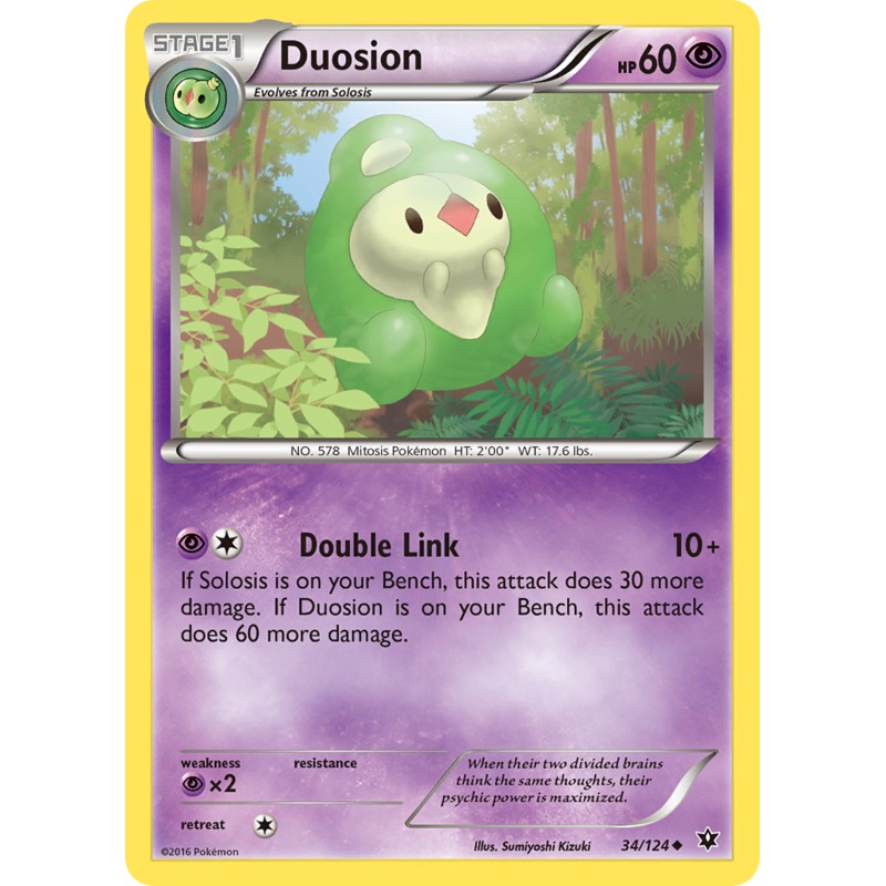 Duosion (34/124) [XY: Fates Collide]