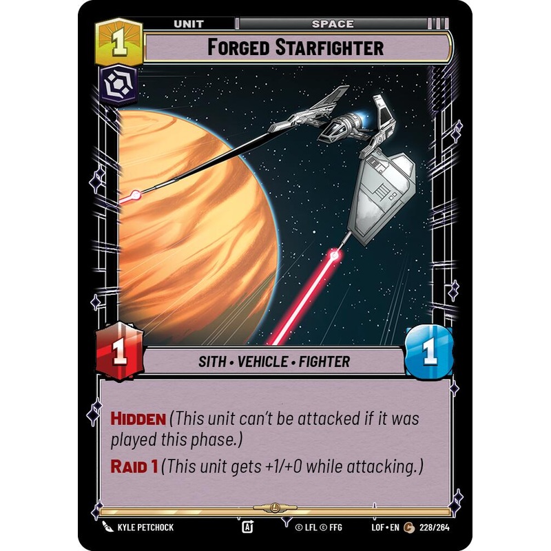 Forged Starfighter (228/264) (228/264) [Legends of the Force]