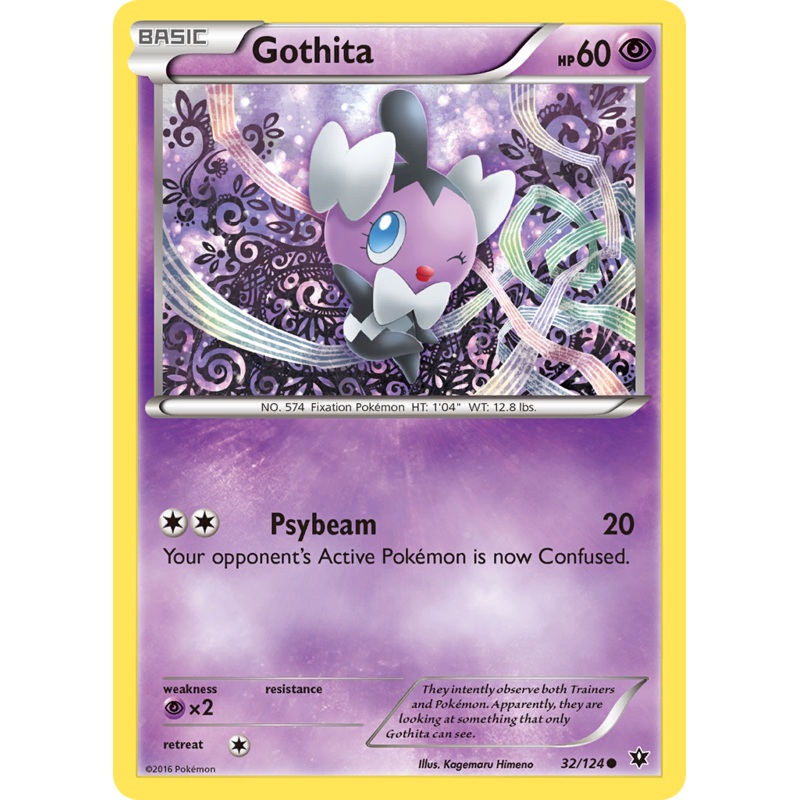 Gothita (32/124) [XY: Fates Collide]