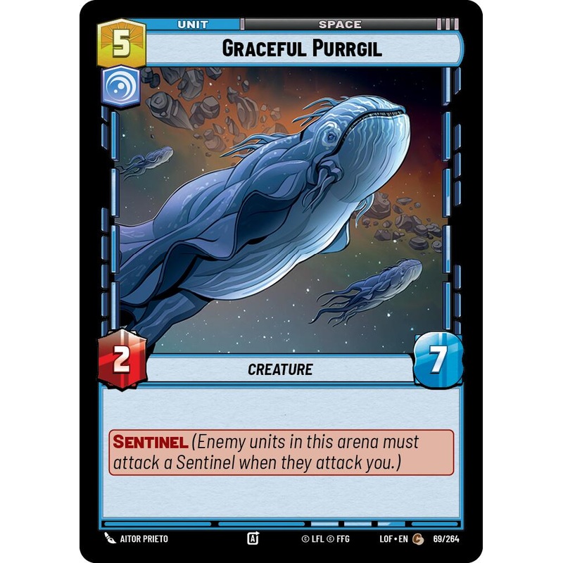 Graceful Purrgil (69/264) (69/264) [Legends of the Force]
