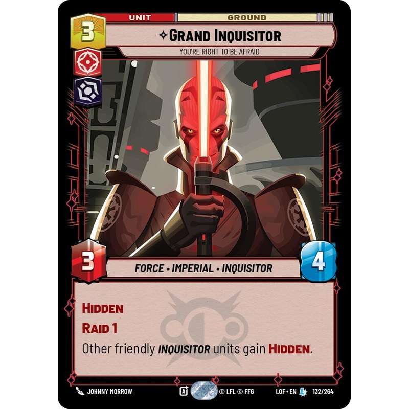 Grand Inquisitor - You're Right to Be Afraid (132/264) (132/264) [Legends of the Force]