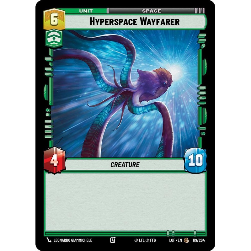Hyperspace Wayfarer (119/264) (119/264) [Legends of the Force]