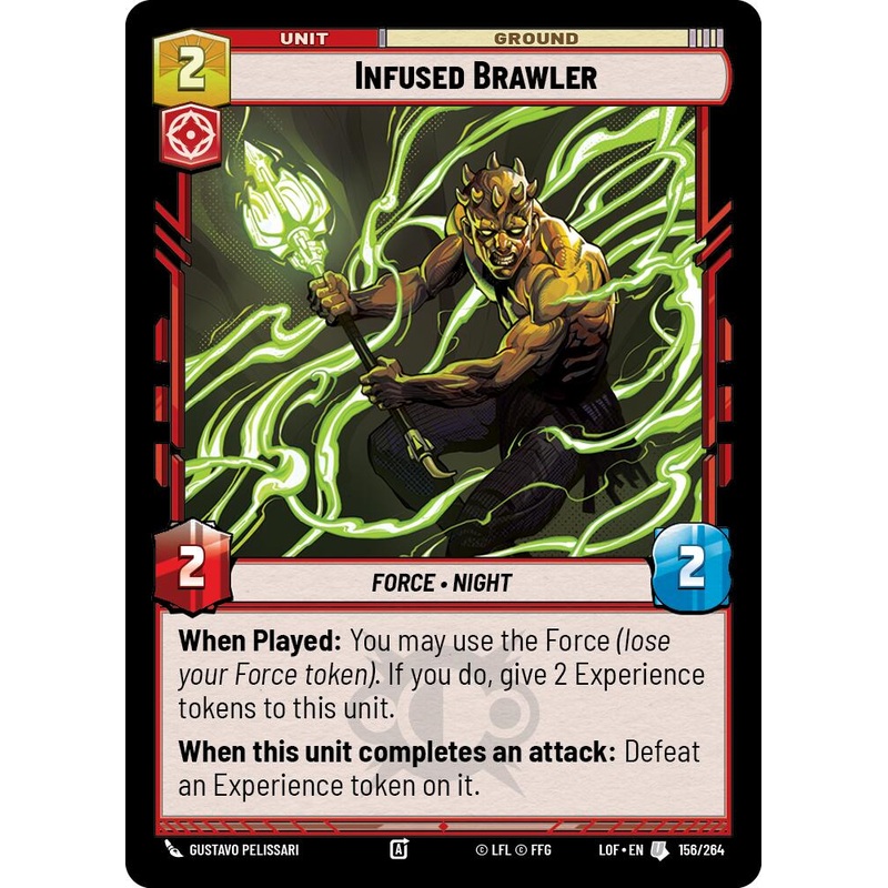 Infused Brawler (156/264) (156/264) [Legends of the Force]