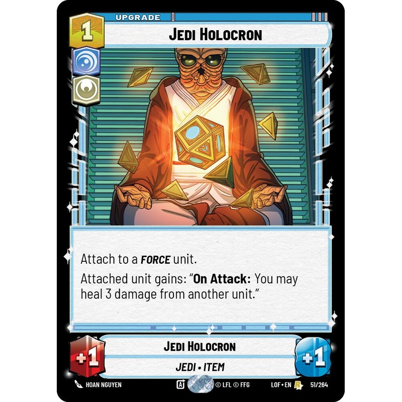 Jedi Holocron (51/264) (51/264) [Legends of the Force]