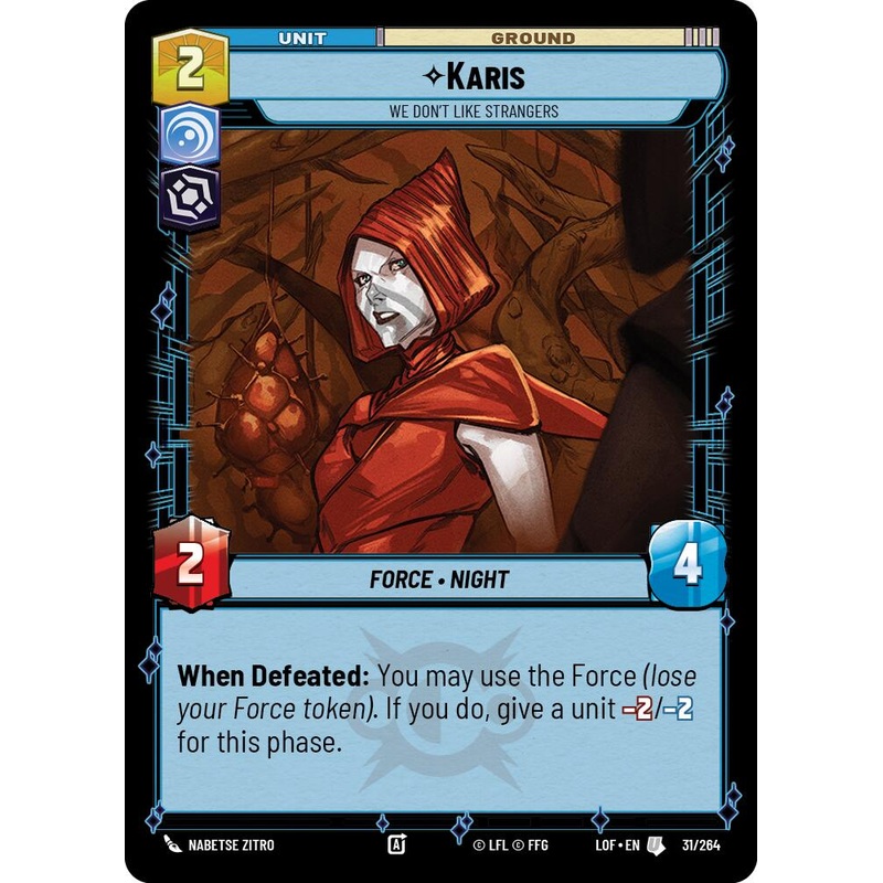 Karis - We Don't Like Strangers (31/264) (31/264) [Legends of the Force]