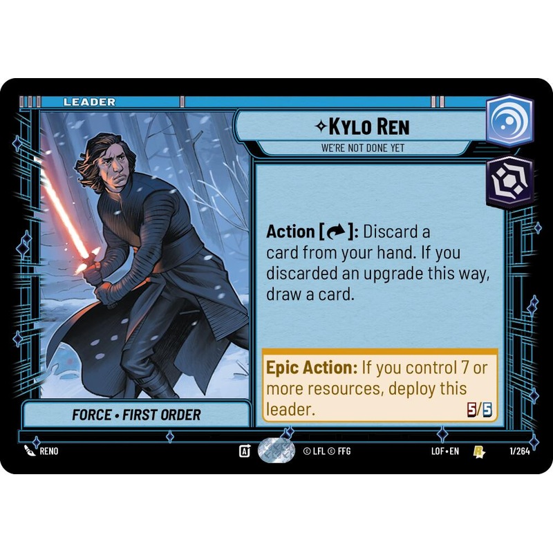 Kylo Ren - We're Not Done Yet (001/264) (001/264) [Legends of the Force]