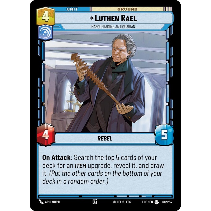 Luthen Rael - Masquerading Antiquarian (68/264) (68/264) [Legends of the Force]