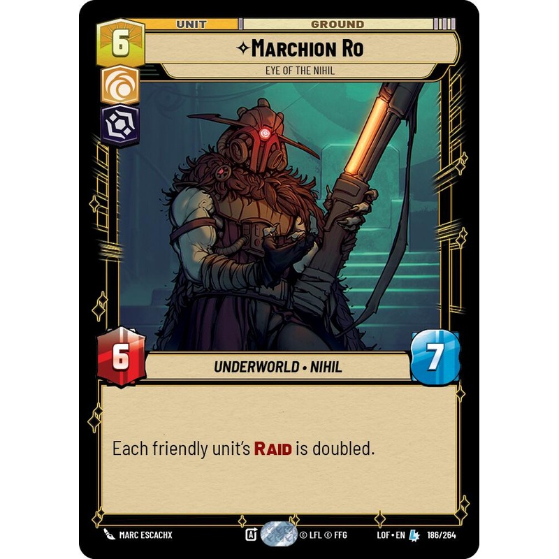 Marchion Ro - Eye of the Nihil (186/264) (186/264) [Legends of the Force]