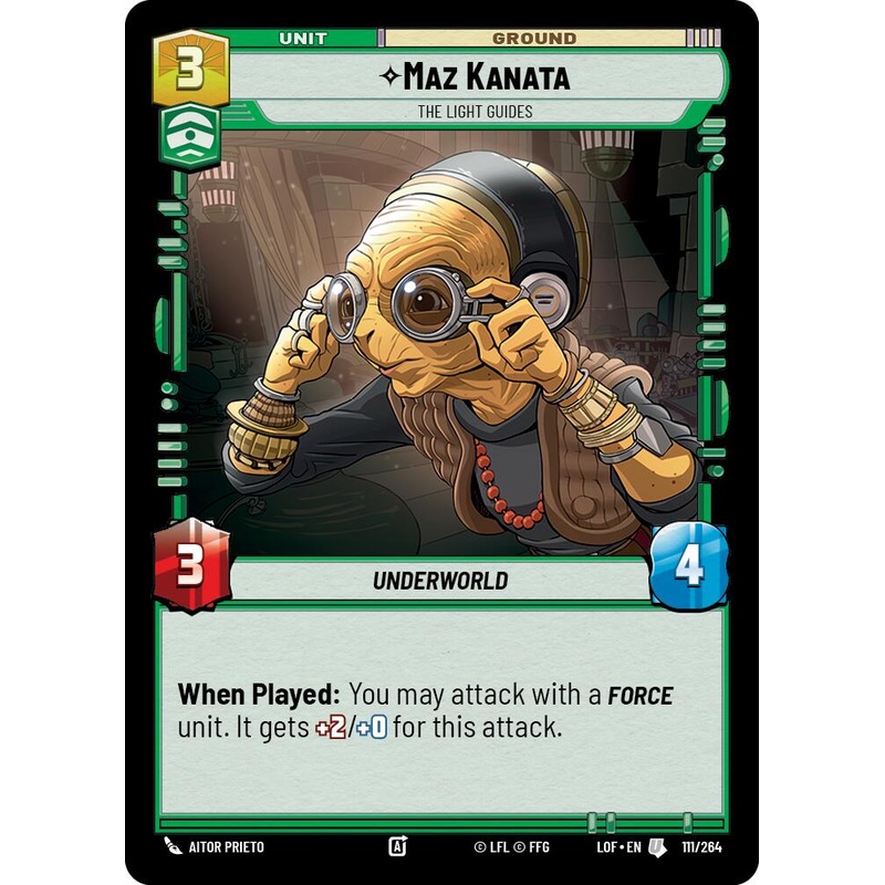 Maz Kanata - The Light Guides (111/264) (111/264) [Legends of the Force]