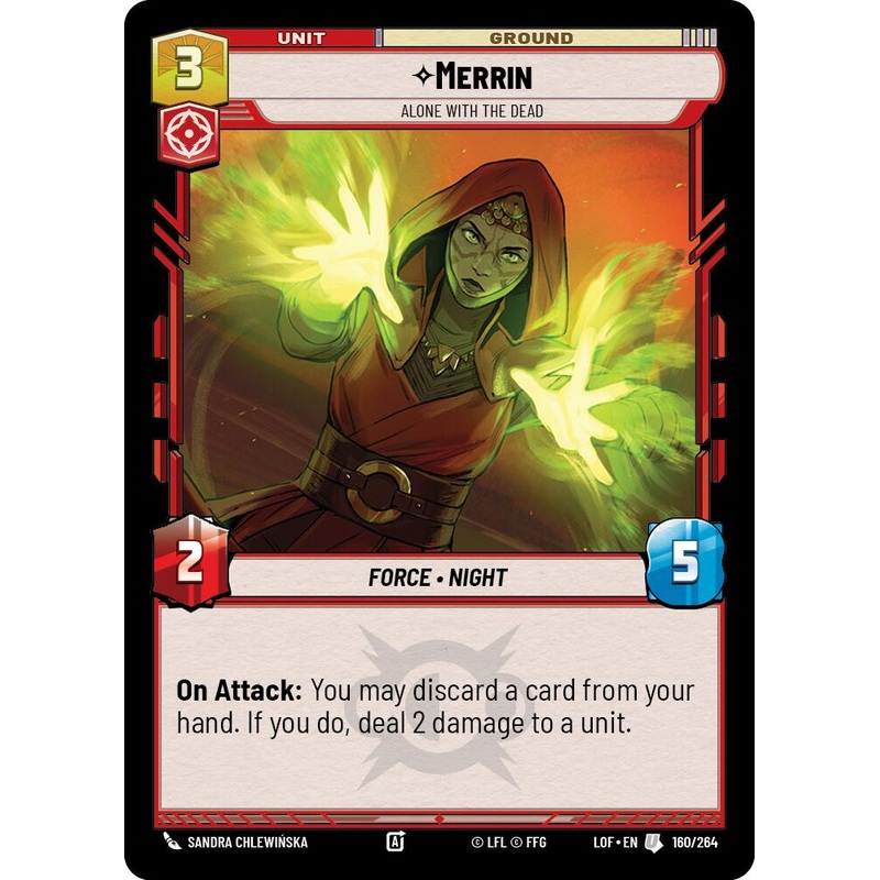 Merrin - Alone with the Dead (160/264) (160/264) [Legends of the Force]
