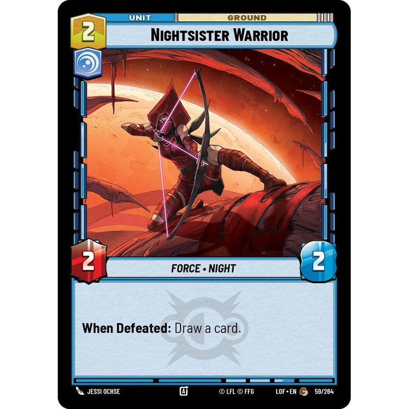 Nightsister Warrior (59/264) (59/264) [Legends of the Force]