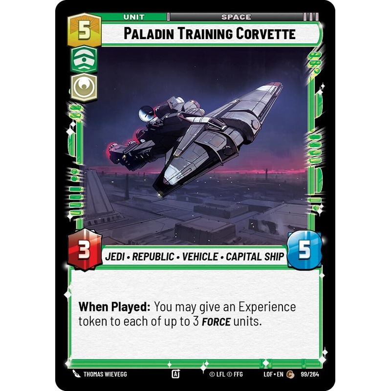 Paladin Training Corvette (99/264) (99/264) [Legends of the Force]