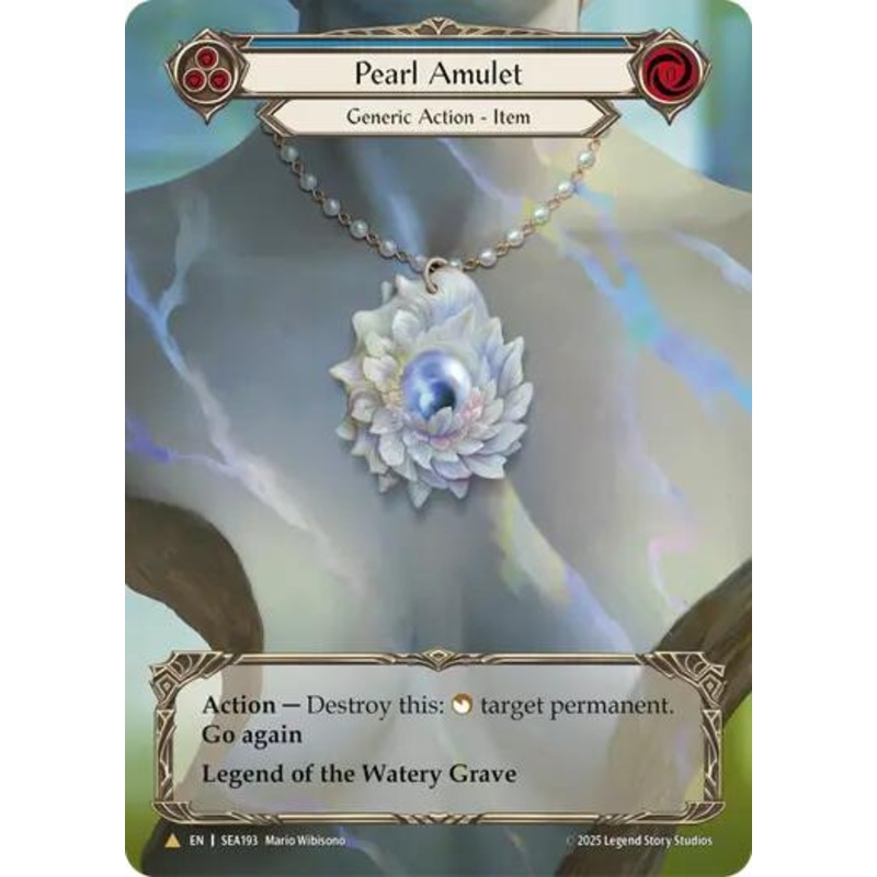 Pearl Amulet (Treasure) [SEA193] (High Seas)  Cold Foil