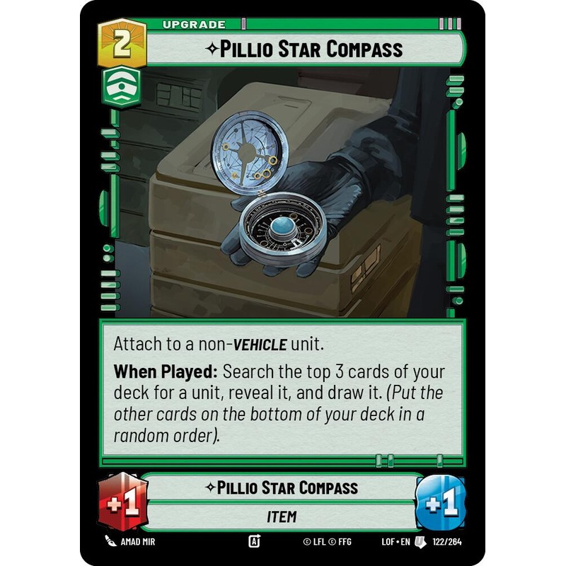Pillio Star Compass (122/264) (122/264) [Legends of the Force]