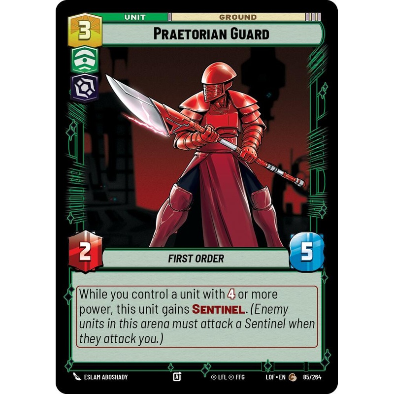 Praetorian Guard (85/264) (85/264) [Legends of the Force]