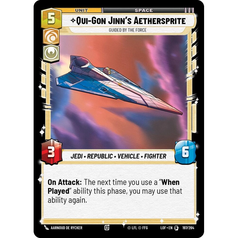 Qui-Gon Jinn's Aethersprite - Guided by the Force (197/264) (197/264) [Legends of the Force]