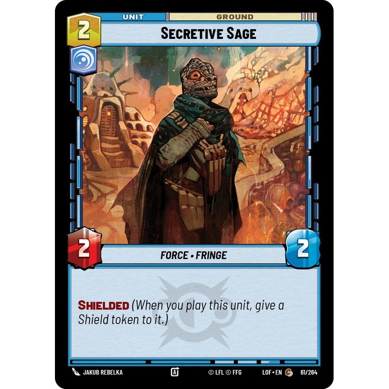 Secretive Sage (61/264) (61/264) [Legends of the Force]