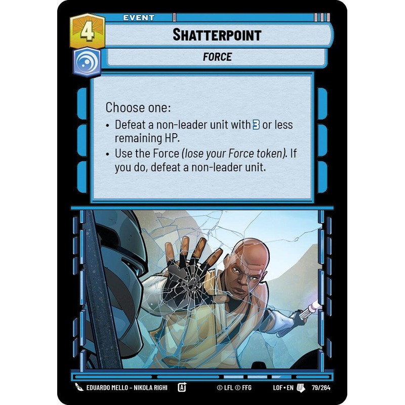 Shatterpoint (79/264) (79/264) [Legends of the Force]