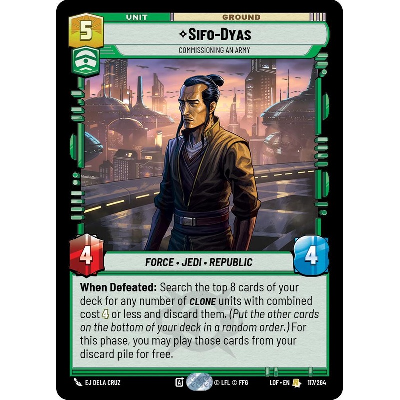 Sifo-Dyas - Commissioning An Army (117/264) (117/264) [Legends of the Force]