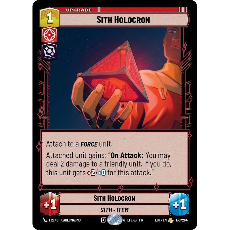 Sith Holocron (138/264) (138/264) [Legends of the Force]
