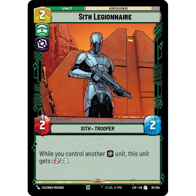 Sith Legionnaire (81/264) (81/264) [Legends of the Force]