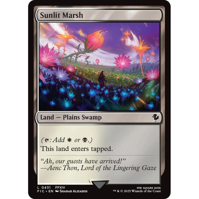 Sunlit Marsh (Surge Foil) [FINAL FANTASY Commander]