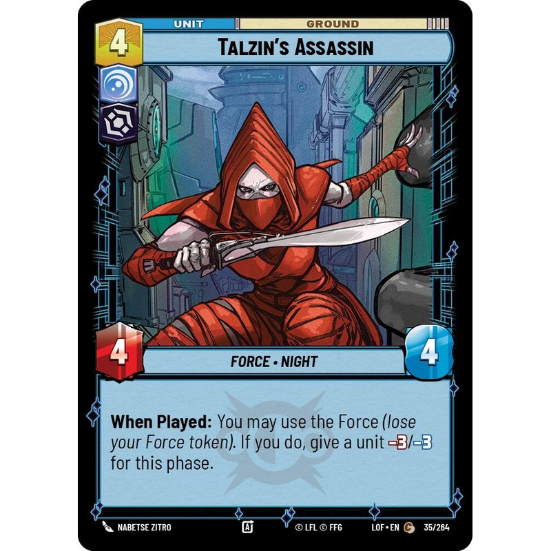 Talzin's Assassin (35/264) (35/264) [Legends of the Force]