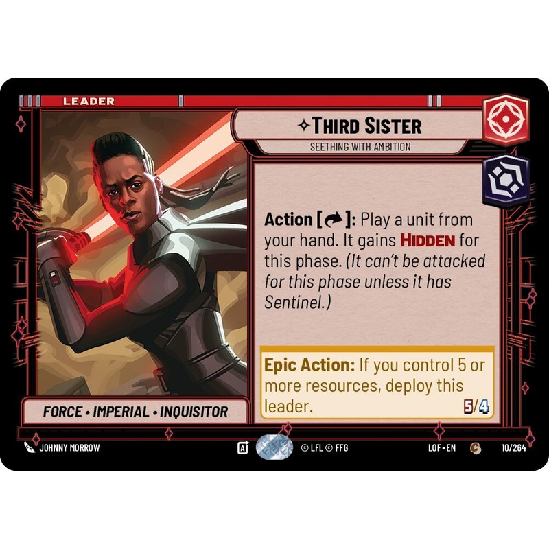Third Sister - Seething With Ambition (010/264) (010/264) [Legends of the Force]