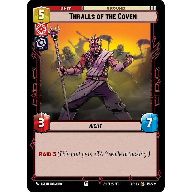 Thralls of the Coven (136/264) (136/264) [Legends of the Force]