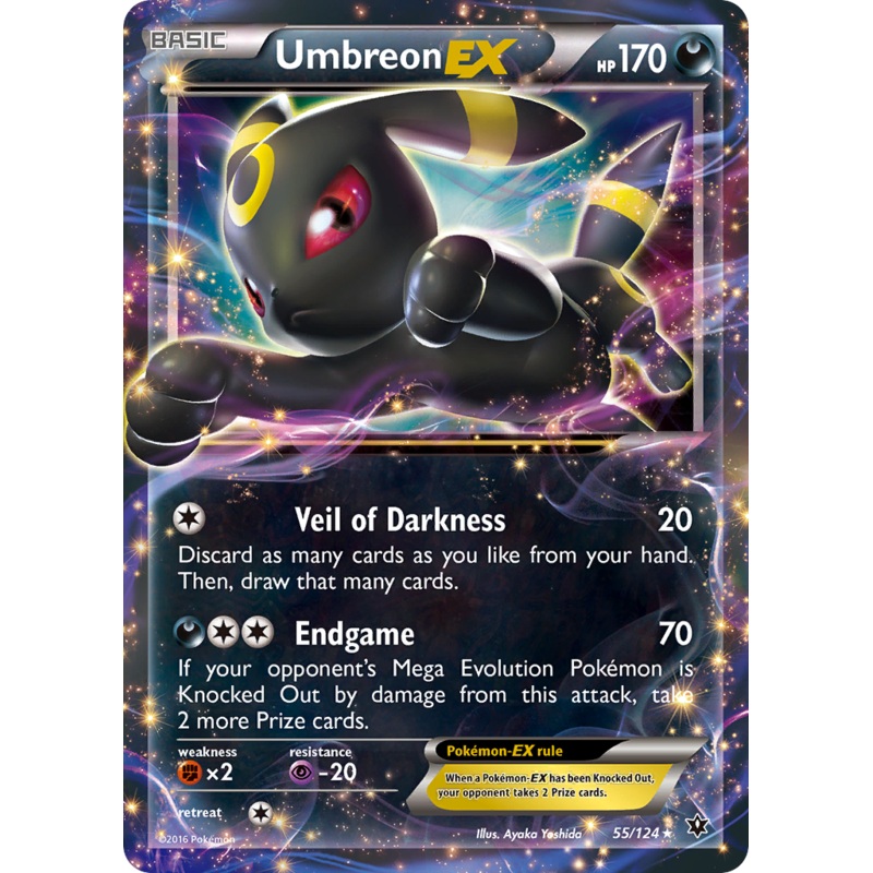 Umbreon EX (55/124) [XY: Fates Collide]