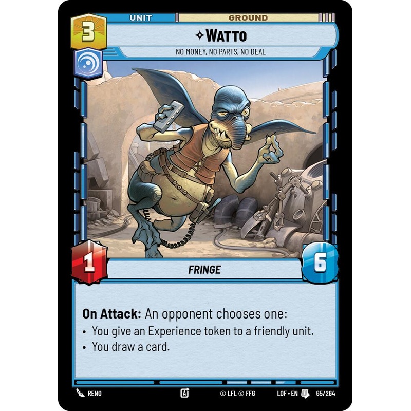Watto - No Money, No Parts, No Deal (65/264) (65/264) [Legends of the Force]