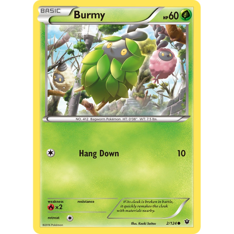 Burmy (2/124) [XY: Fates Collide]