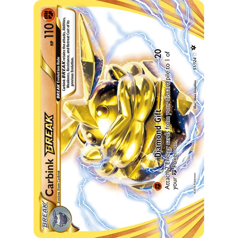 Carbink BREAK (51/124) [XY: Fates Collide]