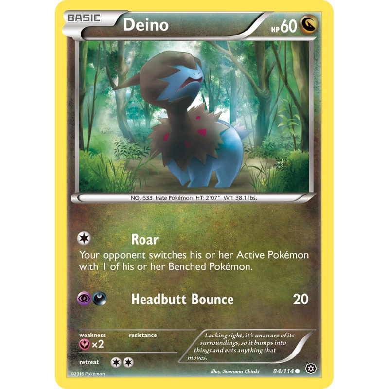 Deino (84/114) [XY: Steam Siege]