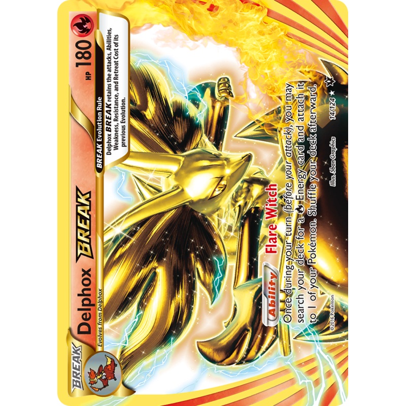 Delphox BREAK (14/124) [XY: Fates Collide]