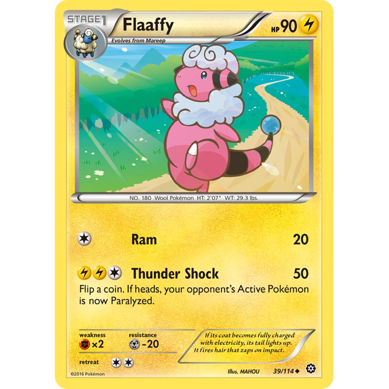 Flaaffy (39/114) [XY: Steam Siege]