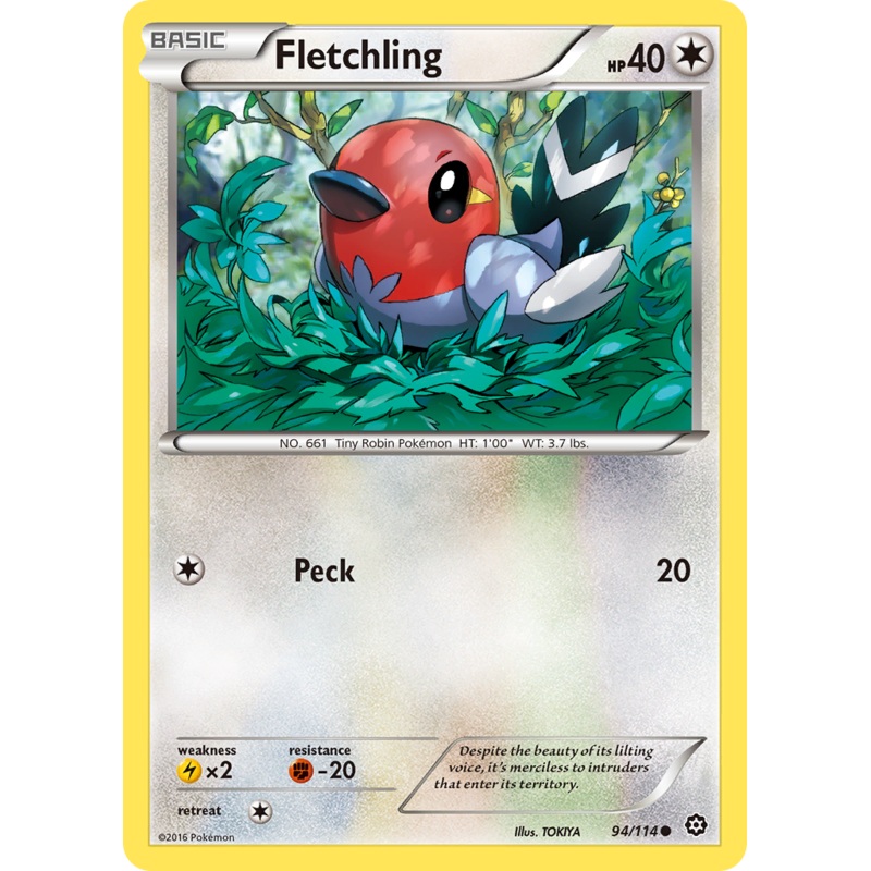 Fletchling (94/114) [XY: Steam Siege]