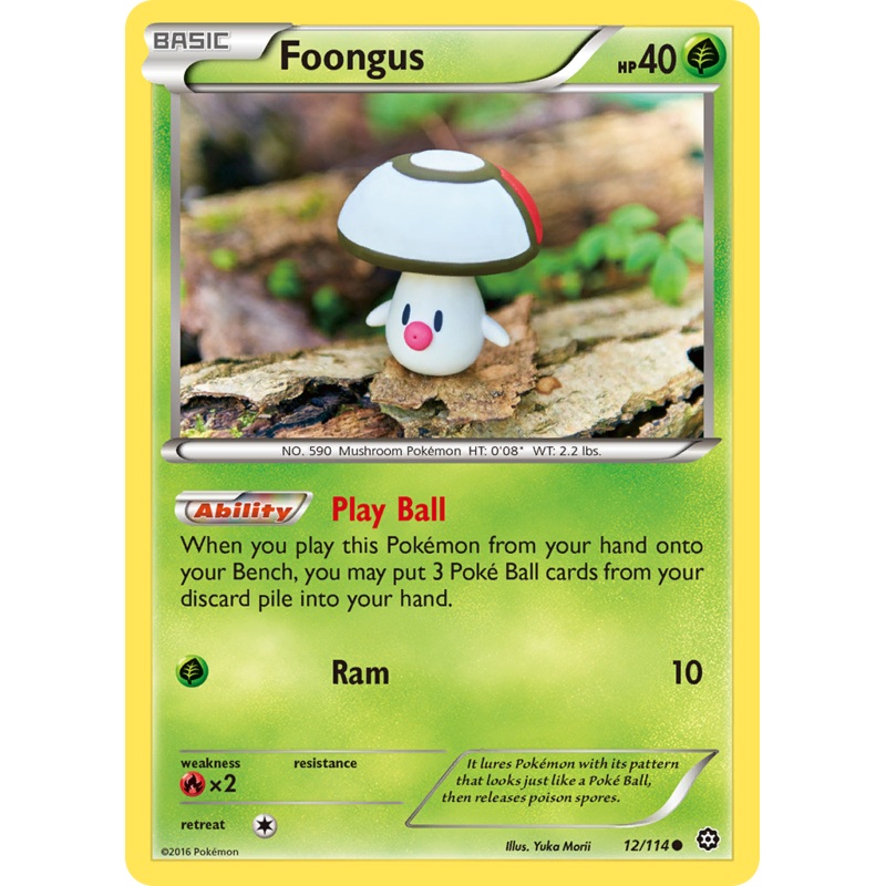 Foongus (12/114) [XY: Steam Siege]