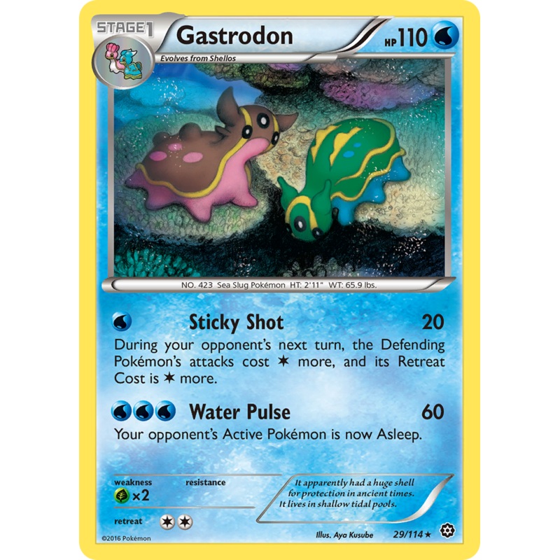 Gastrodon (29/114) [XY: Steam Siege]