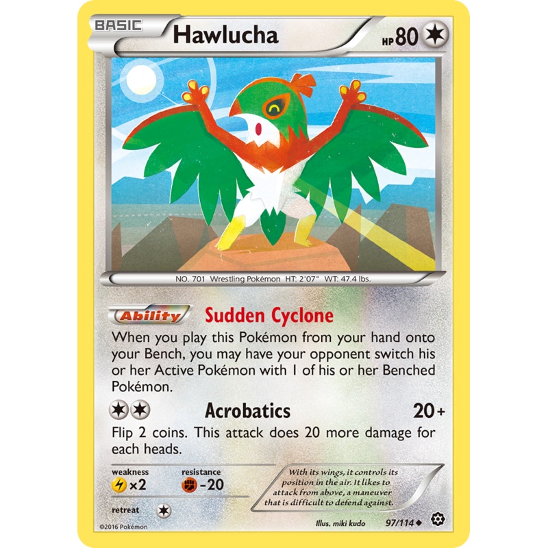 Hawlucha (97/114) [XY: Steam Siege]