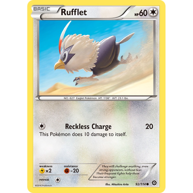 Rufflet (92/114) [XY: Steam Siege]