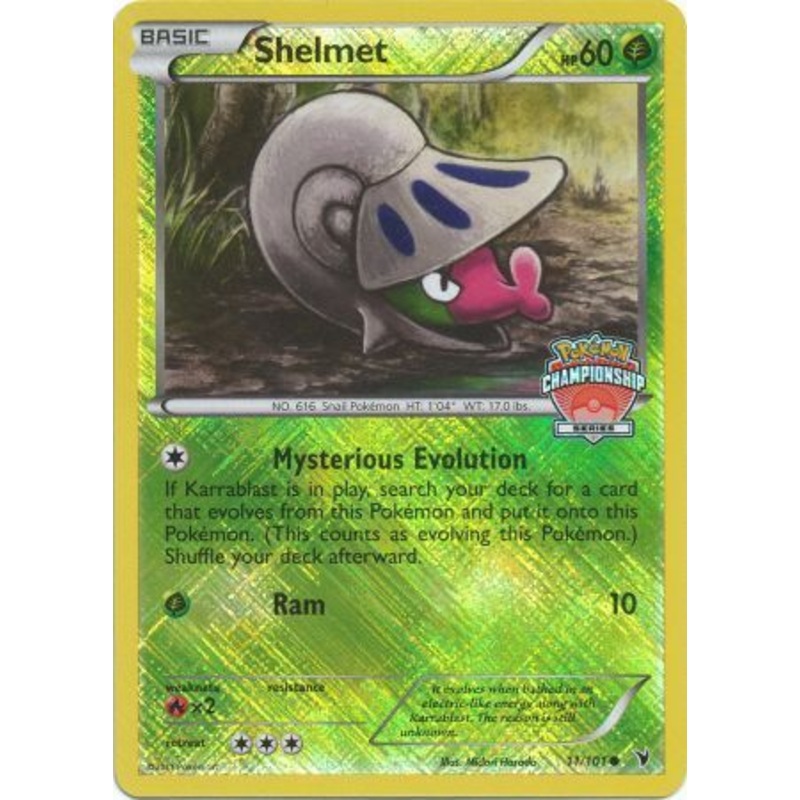 Shelmet (11/101) (Championship Promo) [Black & White: Noble Victories]