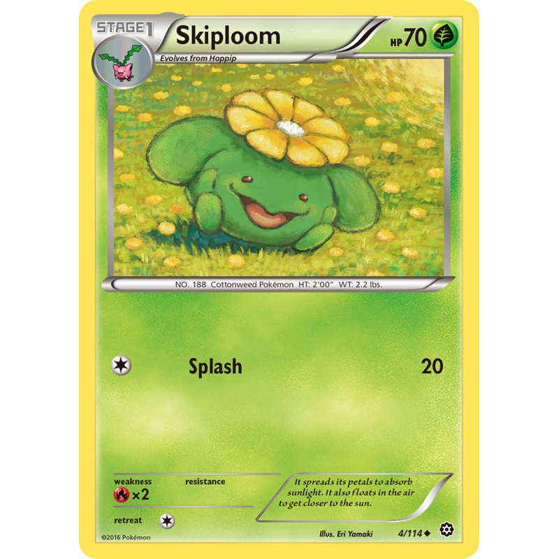 Skiploom (4/114) [XY: Steam Siege]